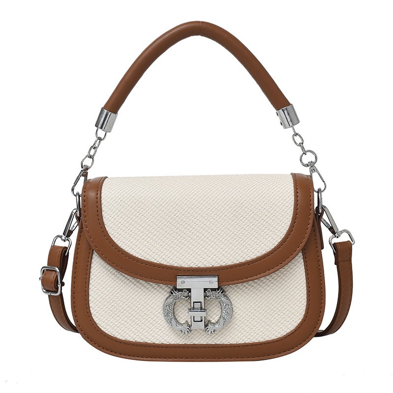 Fashion Mini Crossbody Bag Saddle Shoulder Handbag for Women - Image 5