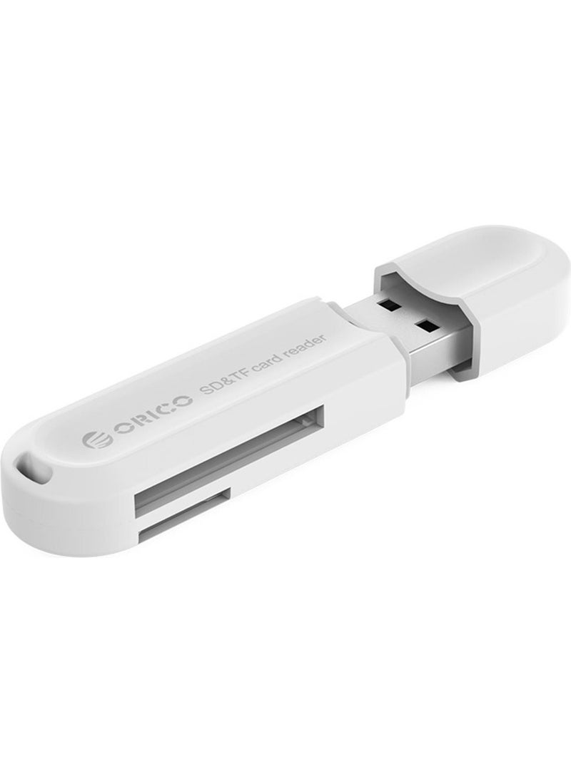 Orico CRS21 USB 3.0 SD TF Micro SD Card Reader White  - Image 3