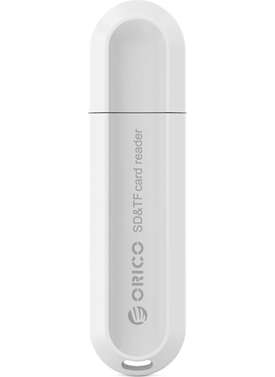 Orico CRS21 USB 3.0 SD TF Micro SD Card Reader White  - Image 1