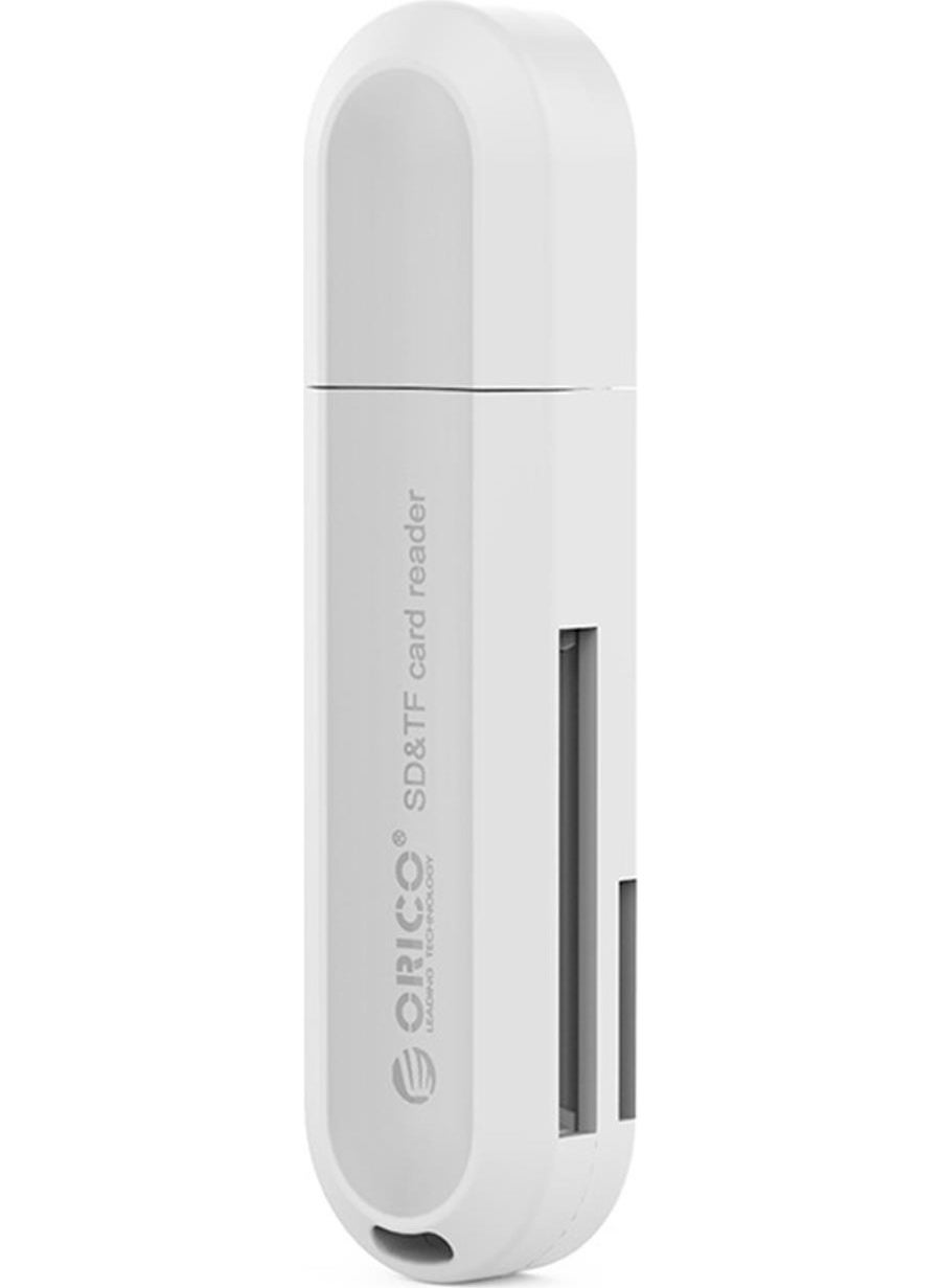 Orico CRS21 USB 3.0 SD TF Micro SD Card Reader White  - Image 2