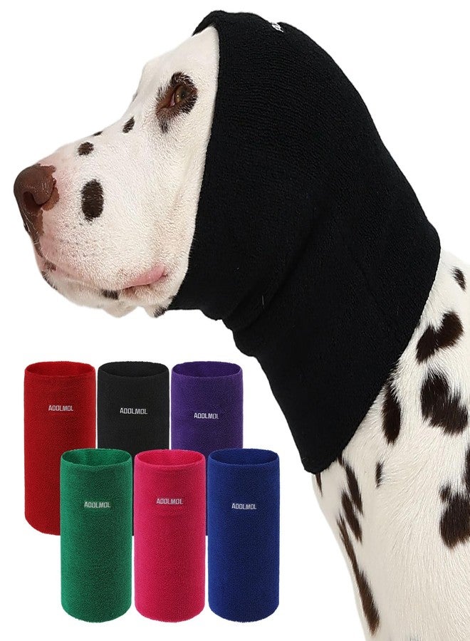 AOOLMOL Dog & Cat Calming Hoodie – Soft Double-Layer Ear and Neck Cover for Anxiety Relief & Noise Protection, Elastic Pet Head Wrap for Grooming, Bath, Drying & Fireworks - Image 1