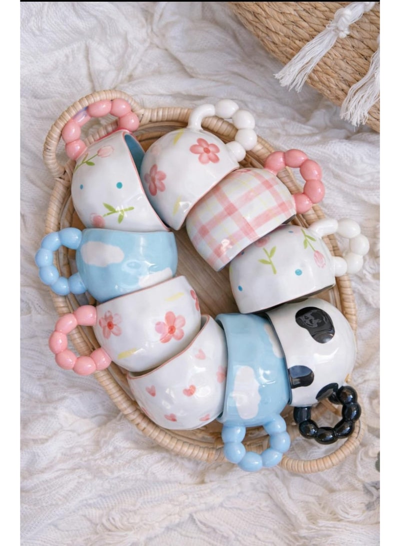 Luxury Porcelain Mug with Multiple Shapes and Colors – Elegant Tea Cup with a Unique Artistic Design for Home and Hospitality ☕✨ - Image 3