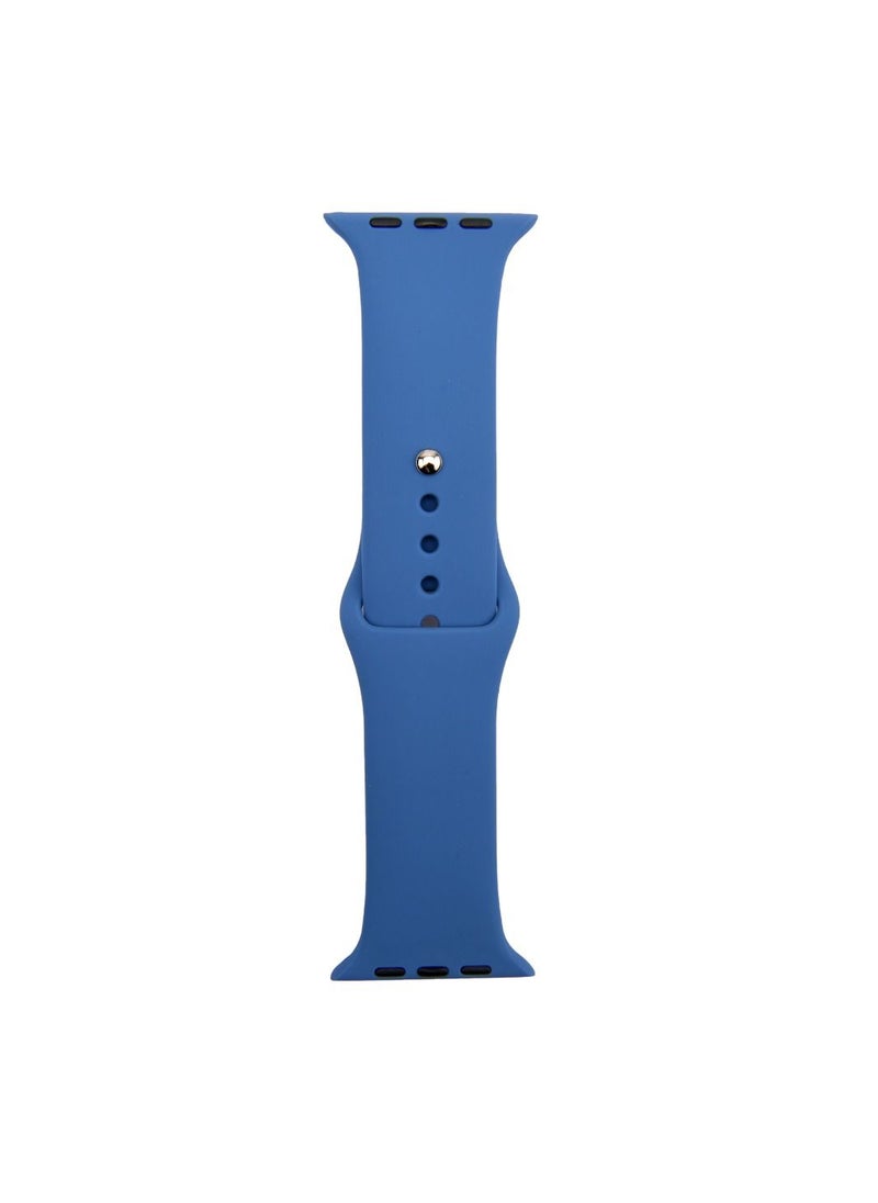 Generic - Apple Watch Band 41mm Soft Silicone Sport Band Replacement Wrist Strap Compatible for iWatch Apple Watch Series 7 Nike+,Sport,Edition - Image 1