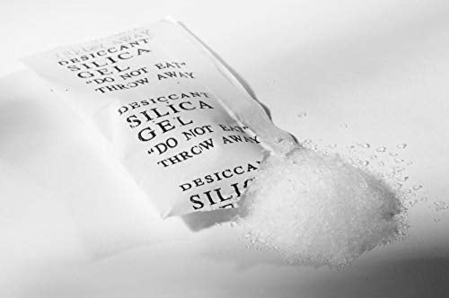 Elysian Silica Gel Crystal Pouch Moisture Absorber For Wardrobe Storage Compartment Kitchen Cabinets Almirah Shoe Rack Bathroom Uses Gel Desiccant Packs Of 500 Gram Each Pouch 50 Gram - Image 3