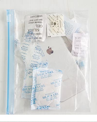 Elysian Silica Gel Crystal Pouch Moisture Absorber For Wardrobe Storage Compartment Kitchen Cabinets Almirah Shoe Rack Bathroom Uses Gel Desiccant Packs Of 500 Gram Each Pouch 50 Gram - Image 5
