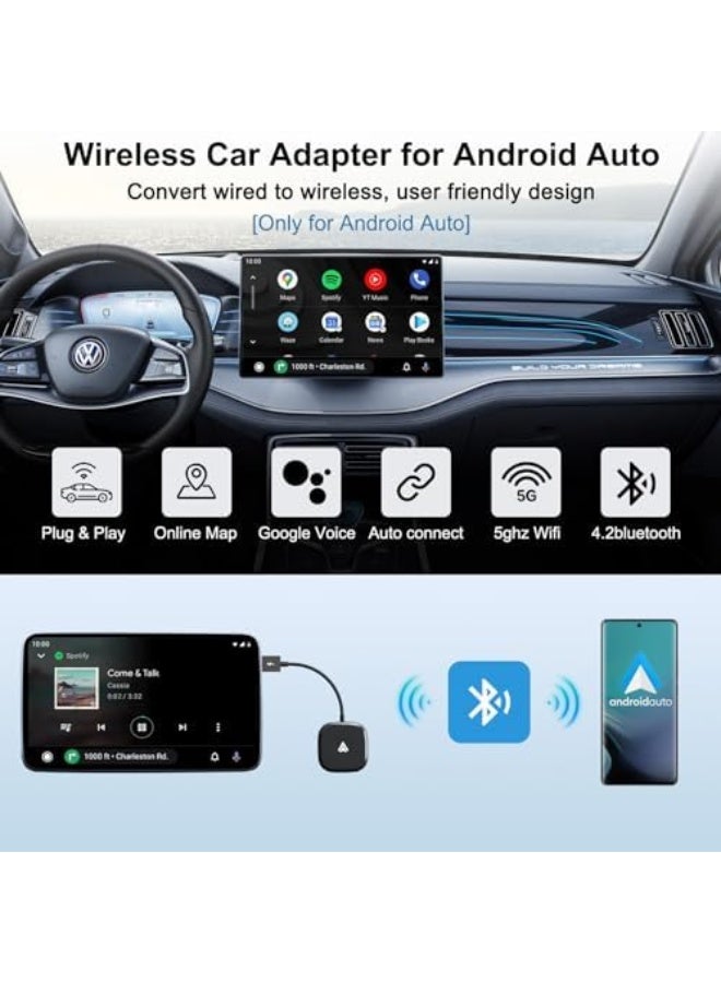 AL RAID Android Auto Wireless Adapter - Wireless Dongle for Android Cars (2016 & Up) - Image 2