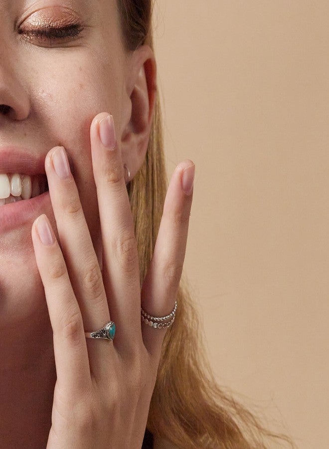 Boma Jewelry Sterling Silver Dot Ring, Size 8 - Image 3