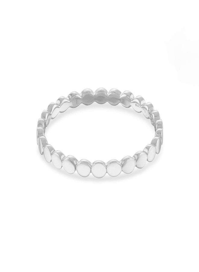 Boma Jewelry Sterling Silver Dot Ring, Size 8 - Image 1
