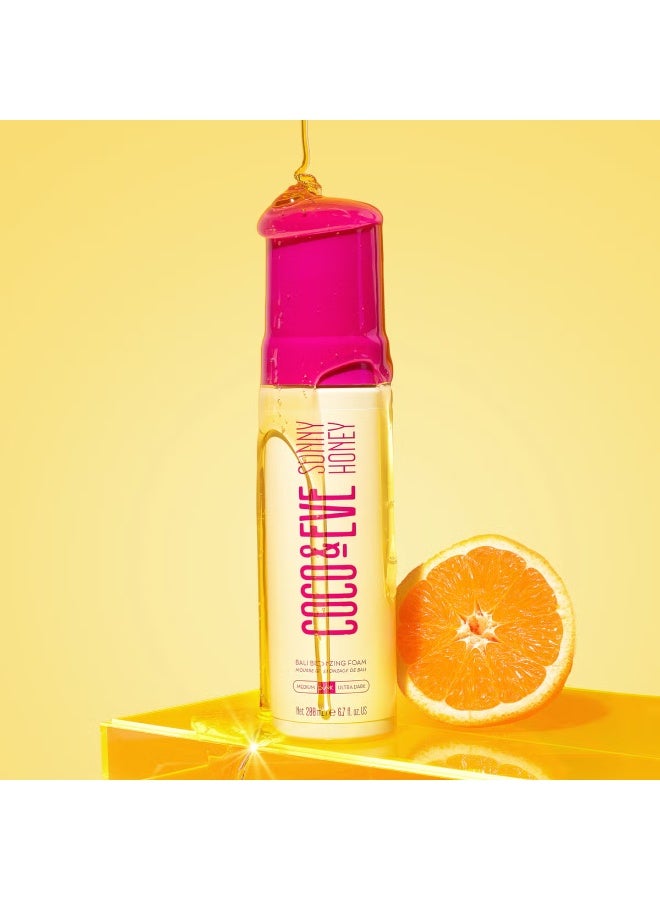 Coco & Eve Sunny Honey Bali Bronzing Foam - Medium 200ml - Image 4