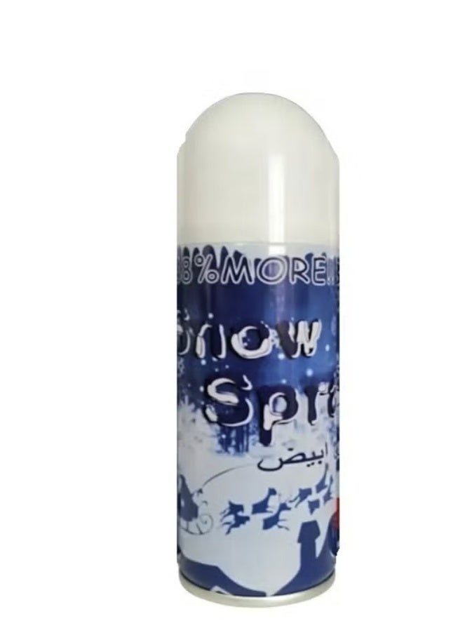 Snow 4 Pcs Snow Spray Party String – Artificial Snow Effect Spray for Christmas, Parties & Celebrations – 400ml - Image 2