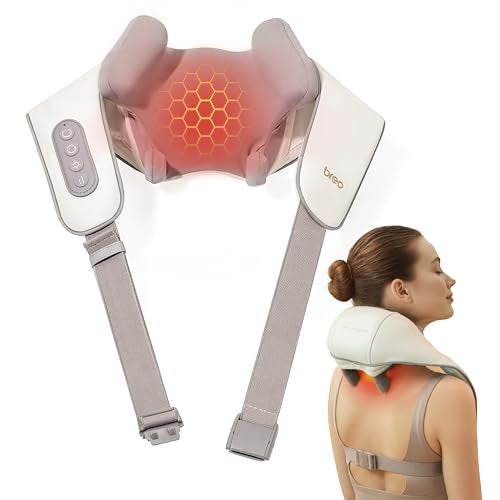 Breo N5 Mini Neck Massager with Heat Electric Massager for Neck and Shoulder Deep Massage at Home Muscle Relaxation Gifts - Image 2