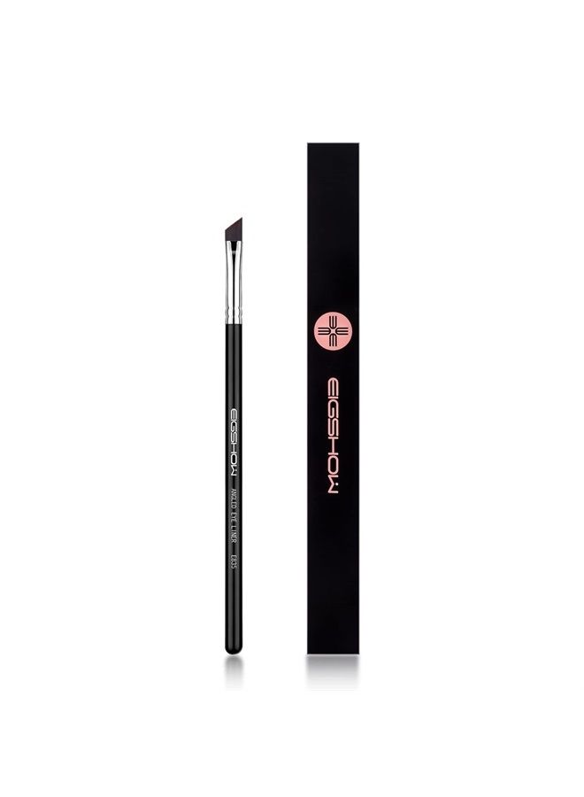 EIGSHOW Eyeliner Brush Fine Angled - PRO Precision Gel Eye Liner Makeup Brush -Ultra Thin Slanted Flat Angle - Premium Quality - Cruelty Free Synthetic Bristles (Fine Angled Eyeliner Brush) - Image 4