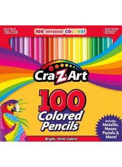 Cra-Z-Art Colored Pencils 100 Assorted Colors  - Image 1