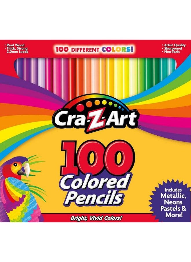 Cra-Z-Art - Colored Pencils 100 Assorted Colors - Image 1