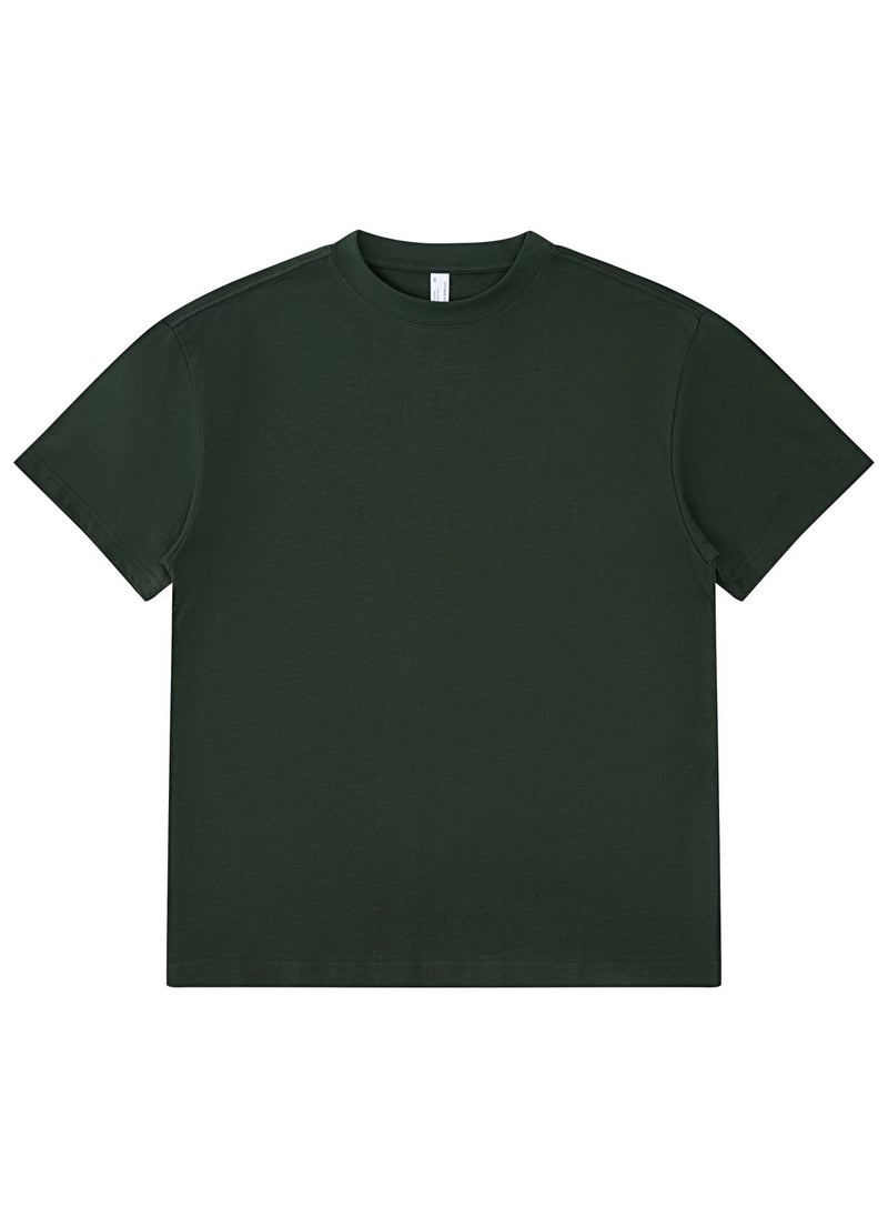 Generic - 275g Heavyweight FOG Earth Tone Oversized Drop Shoulder Tee Black - Image 1