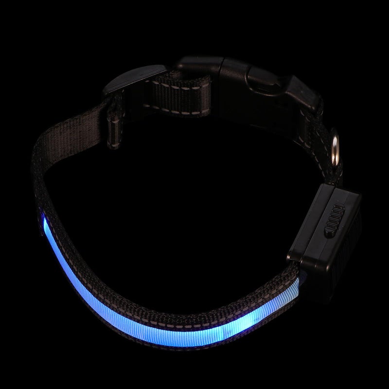 Rechargeable LED Solar Pet Safety Collar for Dogs with USB - Image 2