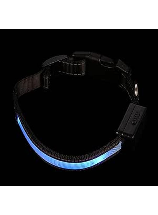 Rechargeable LED Solar Pet Safety Collar for Dogs with USB - Image 1