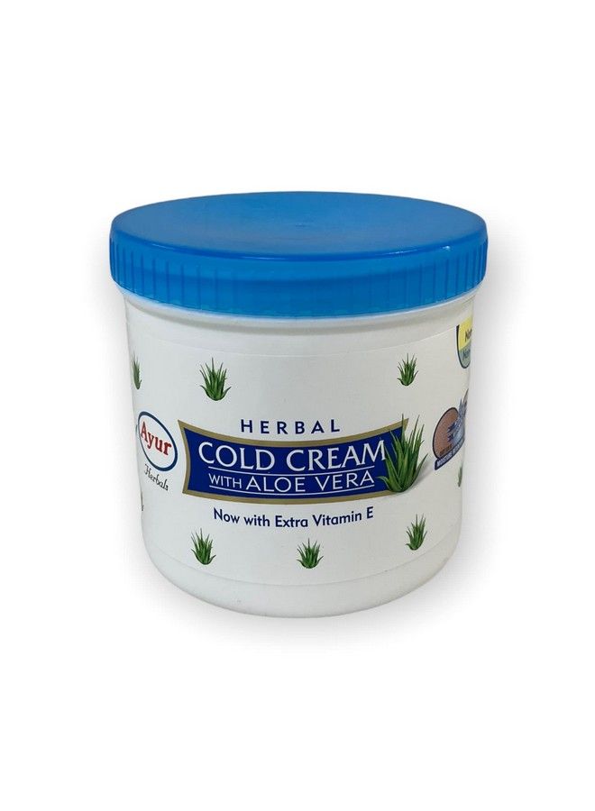 Ayur Herbal Cold Cream With Aloe Vera 500Ml (Now With Extra Vitamin E) Pack Of 2 - Image 3