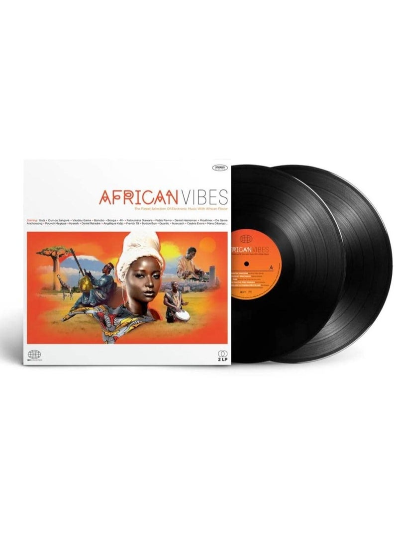 Wagram Music Various Artists - African Vibes - The Finest Selection Of Electronic Music With African Flavor - 2LP Music Vinyl Record  - Image 1