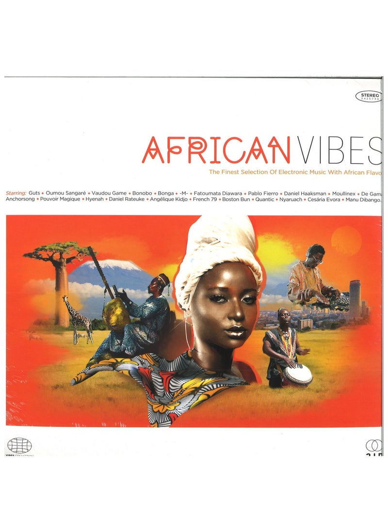 Wagram Music Various Artists - African Vibes - The Finest Selection Of Electronic Music With African Flavor - 2LP Music Vinyl Record  - Image 2