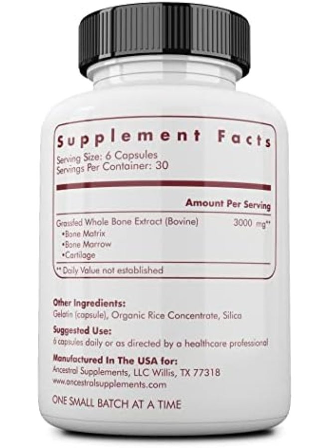 Ancestral Supplements Grass Fed Bone And Marrow Extract (Cartilage, Collagen) - Image 2