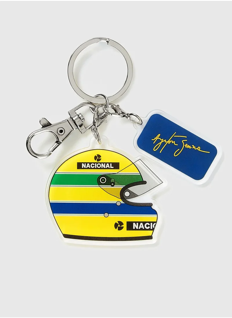 Ayrton Senna Keyring