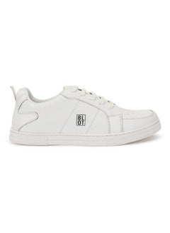 Paragon PARAGON K1027G Leather Look Casual Sneakers for Men with Ultra Soft Ankle Support, Cushioned Insoles, Lace up for Good Fitting | Comfortable, Lightweight & Durable | Ideal for Outdoor Use White  - Image 5