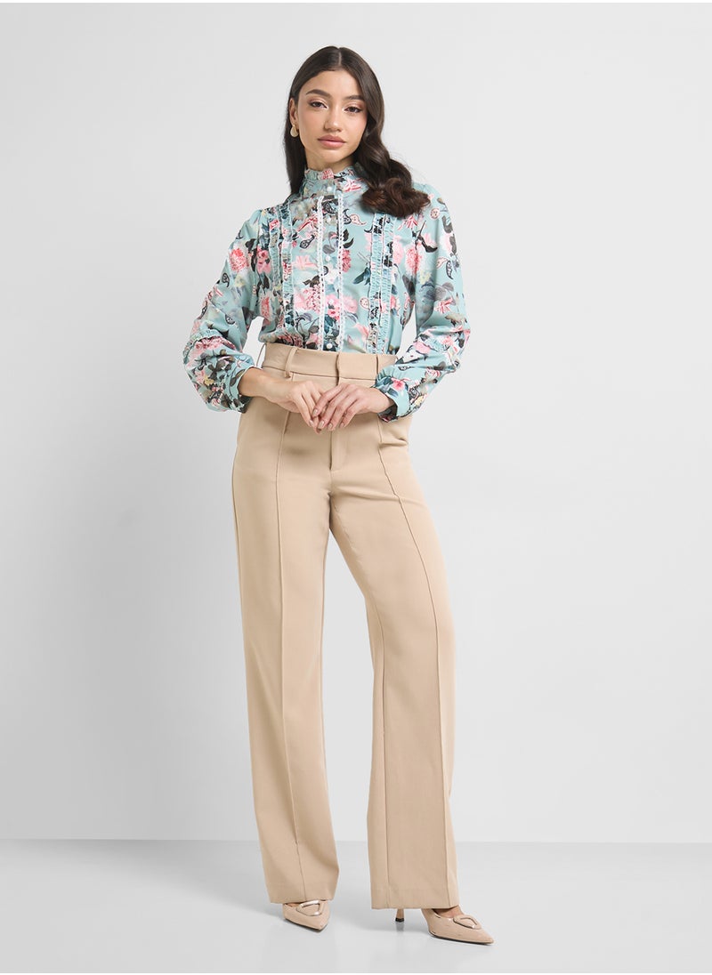 ELLA Floral Print Top  - Image 4