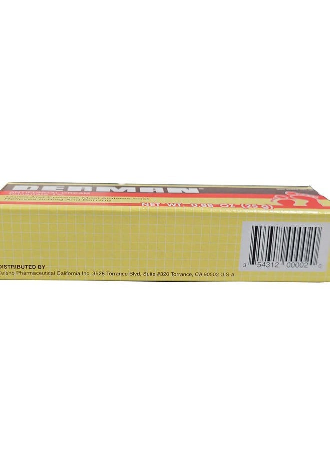 Derman Antifungal Cream for the Treatment of Athlete's Foot (3 Pack (0.88 Ounce)) - Image 3