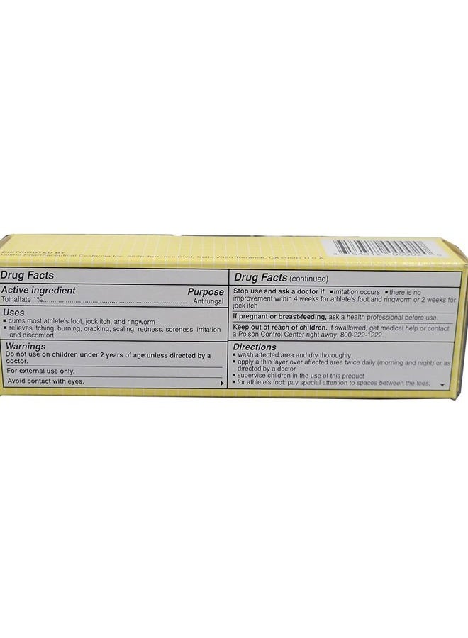 Derman Antifungal Cream for the Treatment of Athlete's Foot (3 Pack (0.88 Ounce)) - Image 4