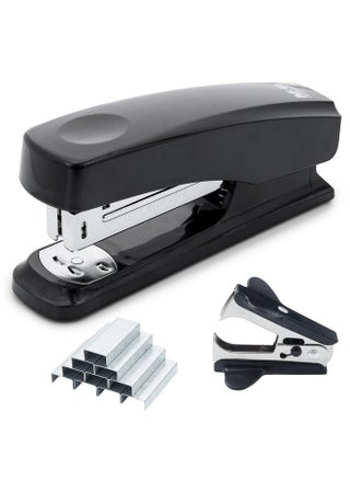 Desktop Stapler Basic Stapler With 25 Sheet Capacity, Two Binding Modes, Portable Stapler With 1000 Staples And Remover, Durable Staplers For Office School Home (Black) - pzsku/Z7EC27E6914CF1B10124BZ/45/_/1735214497/3da5cfe6-b0c4-4a39-9bf4-959ecd8fd0a4