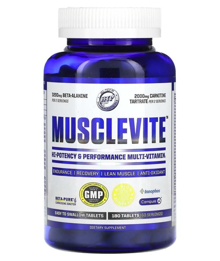 hi tech pharmaceuticals Musclevite Hi-Potency & Performance Multi-Vitamin 180 Tablets