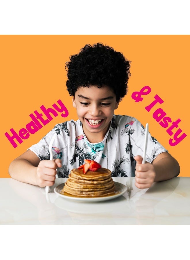 Koala Picks Pancake Easy Ready to Make Mix - 150g - Makes Up to 14 Pancakes - Free from Refined Sugar, Preservatives, and Artificial Flavors for Healthy Breakfast - Perfect for Weekend Brunch - Image 3