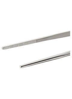 Bukela 18-8 Stainless Steel Chef Plating Tongs, Offset Tip, 6-1/2 Inch  - Image 4