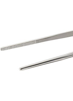 Bukela 18-8 Stainless Steel Chef Plating Tongs, Offset Tip, 6-1/2 Inch  - Image 3
