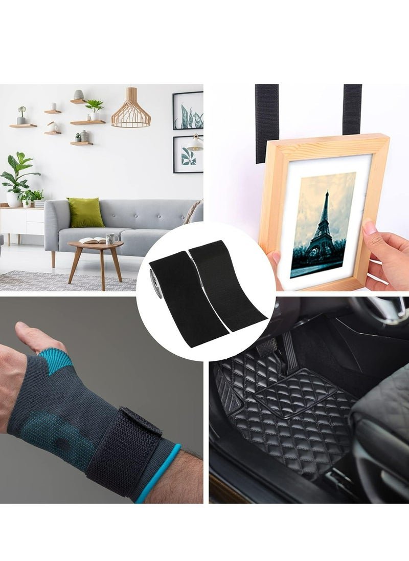 Generic - Couch Cushion Non Slip Pads to Keep Couch Cushions from Sliding, Hook and Loop Tape with Adhesive for Smooth Surfaces, 2m Long and 11cm Wide,Hook and Loop Tape for Couch Cushions - Image 1