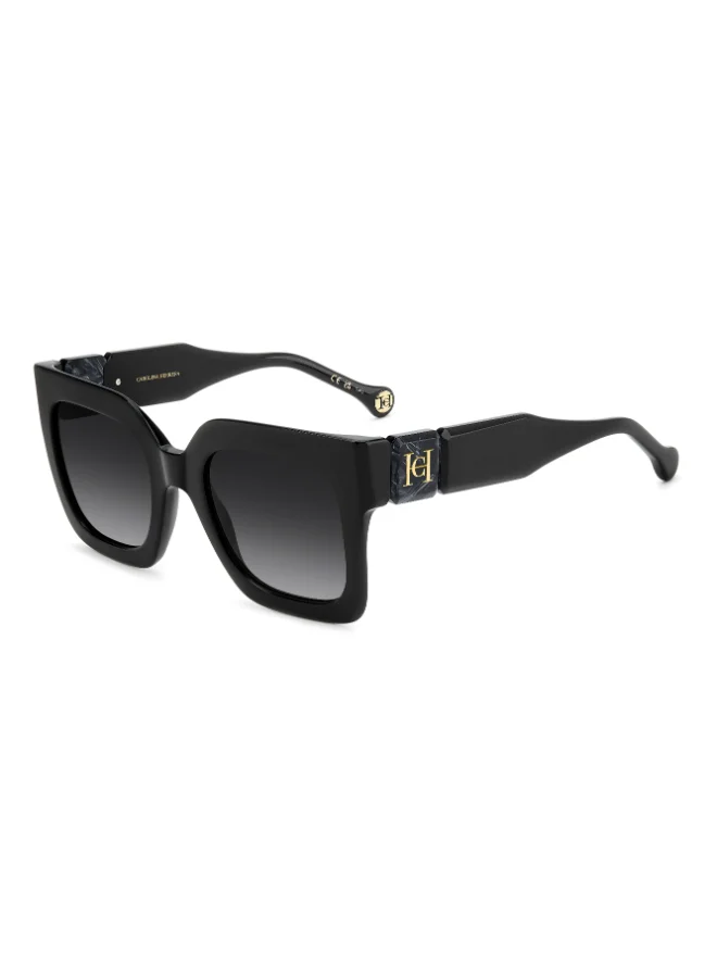 كارولينا هيريرا CAROLINA HERRERA HER 0369/S Sunglasses Black Square