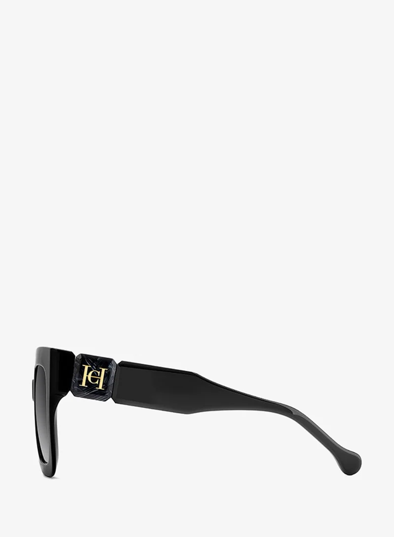 Carolina Herrera  CAROLINA HERRERA HER 0369/S Sunglasses Black Square Geometrical  | Best Price UAE