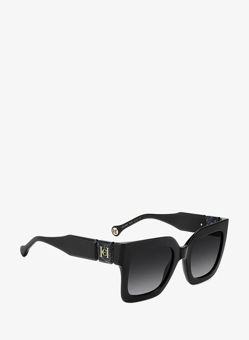 Carolina Herrera  CAROLINA HERRERA HER 0369/S Sunglasses Black Square Geometrical  | Best Price UAE