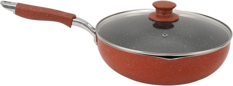 Long use oriented quality Aramox Non Stick Frying Pan Skillet with Lid Multi Functional Stir Fry Pan for Even Heating Cooking with Non Scalding Grip PFOA Free 11.6 Inch (Style 2) Land transit & shipment compatible Standard fit Famous in Saudi local markets Daily hot sale KSA market exclusive Cost saving user oriented build Trusted all-purpose quality Special offer Low stock in market Simple practical structure Long lasting universal build Flexible sizing options Exclusive discounted rate Carefully engineered build Temporary in stock Global assorted color picks Easy for adults & kids Storage burden minimized build Bulk order available stock Multi-goal comprehensive design Economical varied sizing picks Multiple useful functions Polished safe edge Global light sturdy raw material - Image 2