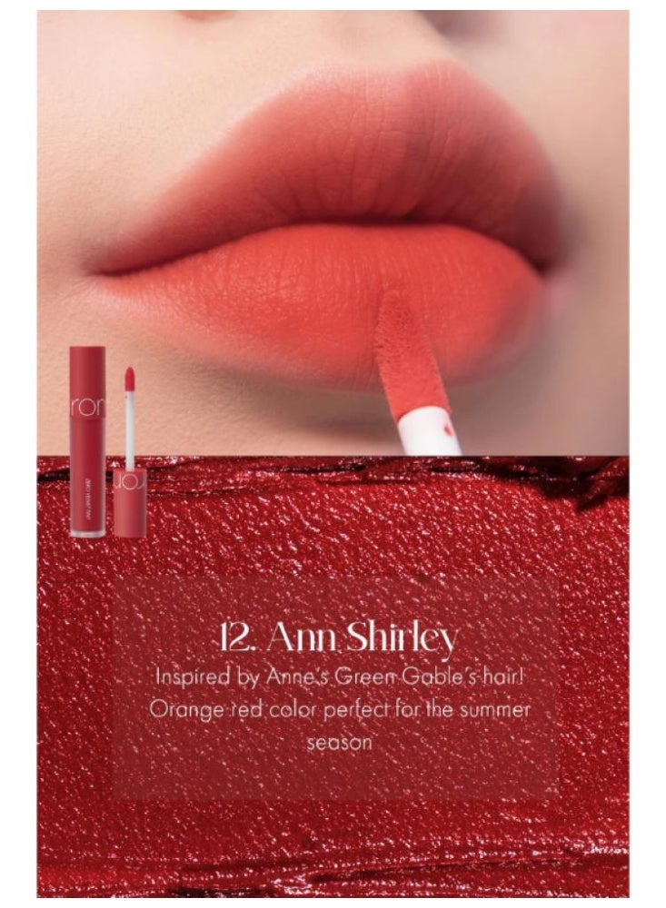 rom&nd - Zero Velvet Matte Lip Tint - 12 | Anne Shirley - Image 3