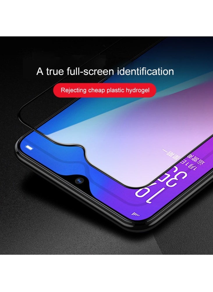 تيمبرد غلاس - واقي شاشة بحواف سوداء من الزجاج المقوى 9D متوافق مع هاتف Samsung Galaxy M53 - Image 1