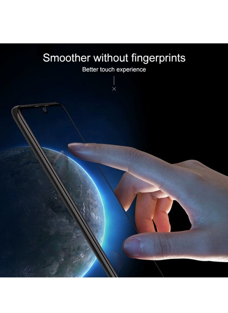 تيمبرد غلاس - واقي شاشة بحواف سوداء من الزجاج المقوى 9D متوافق مع هاتف Samsung Galaxy M53 - Image 1
