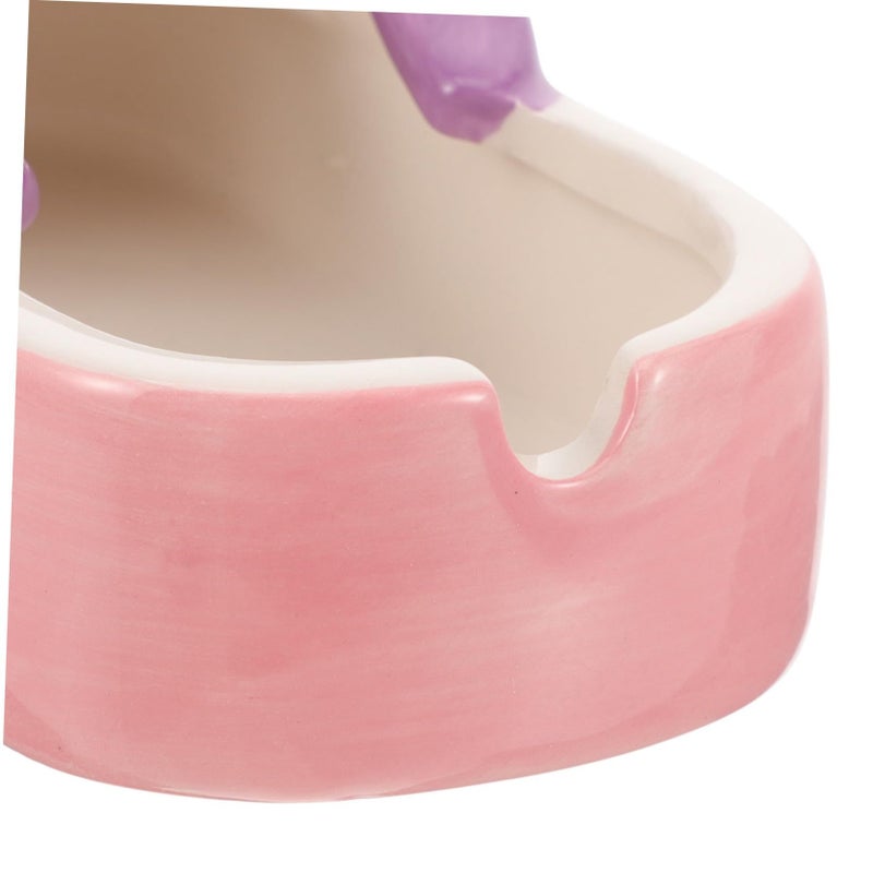 Ceramic Slipper Shape Ashtray For Home Use Sturdy And Practical - Image 4
