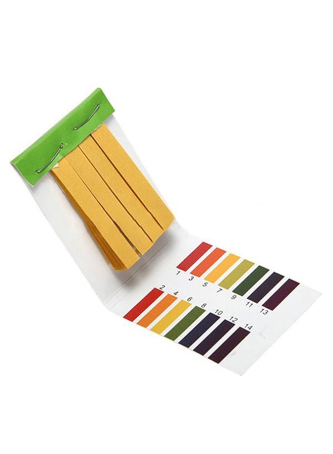 PH Test Paper 80 Strips Full Range Ph Basic Acid 1-14 Litmus Test Kit