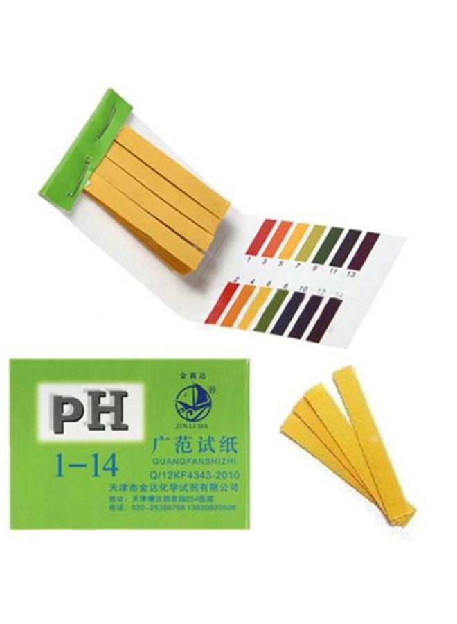 PH Test Paper 80 Strips Full Range Ph Basic Acid 1-14 Litmus Test Kit - Image 5
