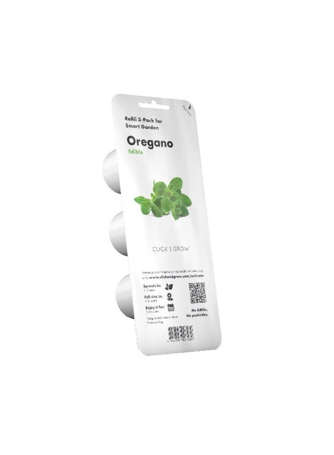 Smart Garden Refill Edible Oregano Seed Pods 8.5 x 5.5 x 20.5 cm SGR31X3