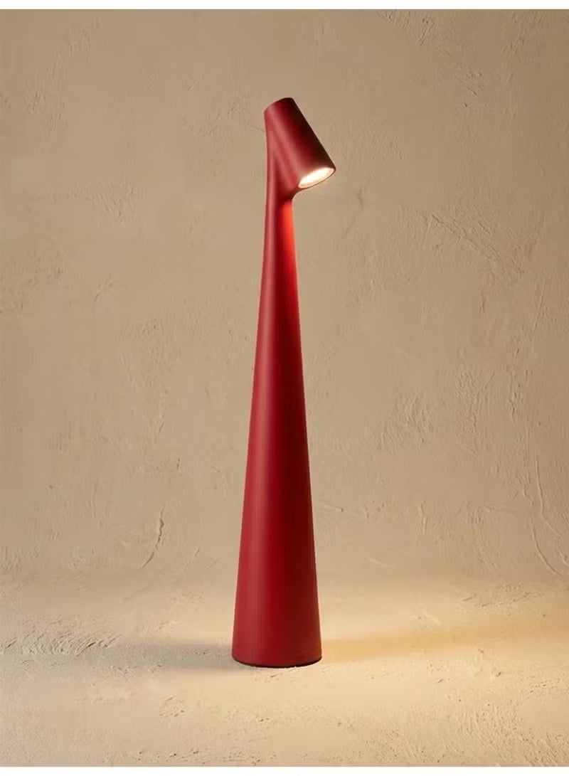 Rechargeable LED Touch Control Table Lamp with Three Adjustable Colors, Suitable for Reading And Studying in The Bedroom Or Living Room - Image 1