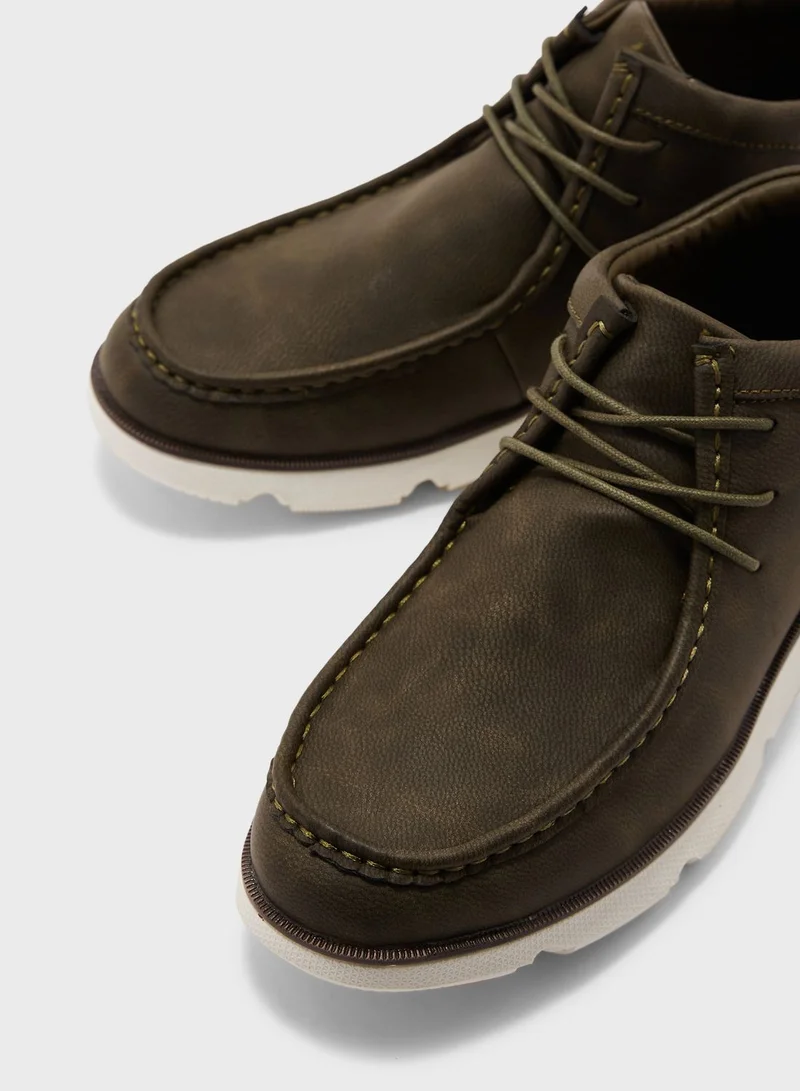 Robert Wood Casual Lace Up Boots