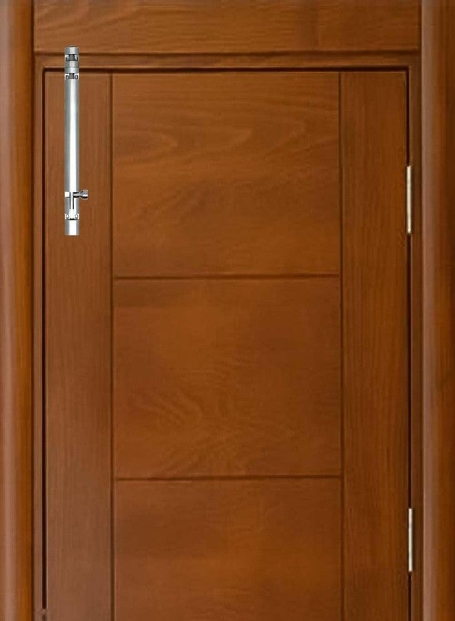 HYDERON Premium 12" Xylo Tower Bolt/Door Latch/Kundi/Chitakni/Chitkini, Latch Lock for Door (Stainless Steel Rod) (Stainless Steel Finish) (Size 300 mm) (12" – 300 mm, 8) - Image 5
